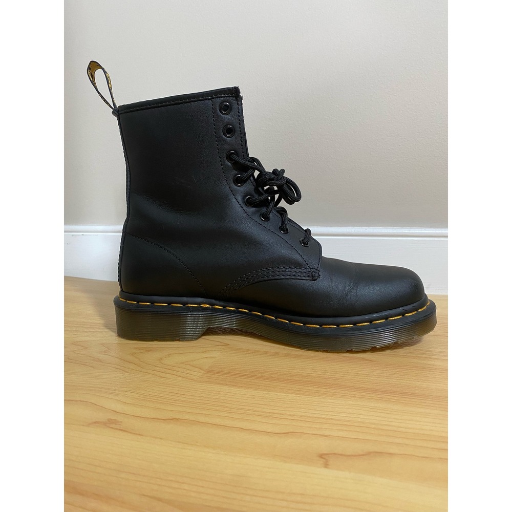 Dr. Martens 1460 Vonda Black Rose Embroidered Leather Boots Womens 9 Mens 8 - Picture 7 of 10